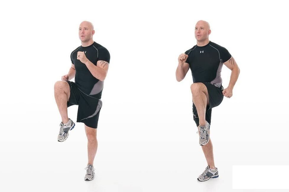 Run in place
