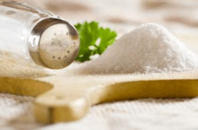 Reduction of the amount of salt consumption