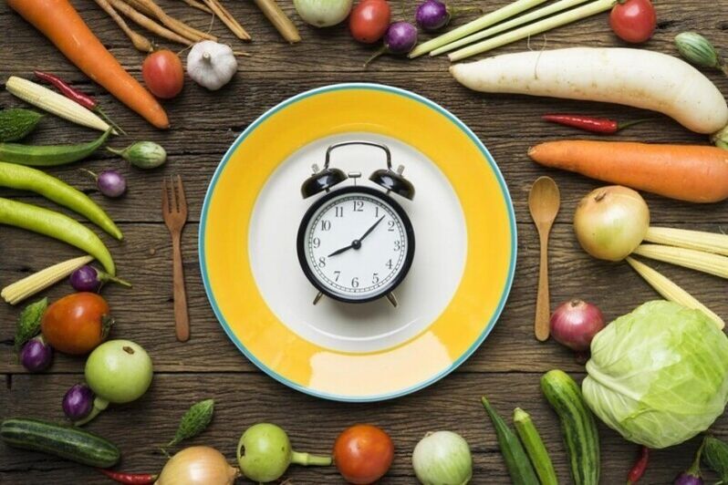 follow a healthy diet to lose weight in a week at home